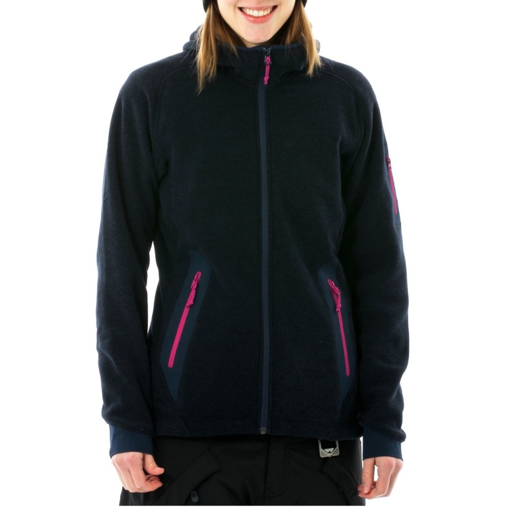 Arc`teryx Polartec hooded jacket thermal women's jacket fleece jacket hood XL